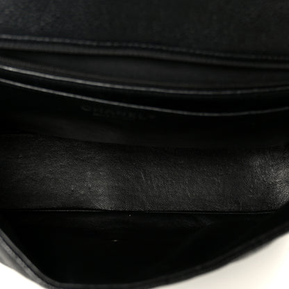 Chanel Caviar Quilted Jumbo Single Flap Black 5 of 11