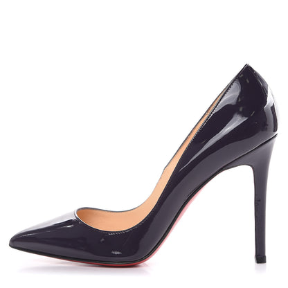 Christian Louboutin Patent Pigalle 100 Pumps 37 Iris 1 of 9