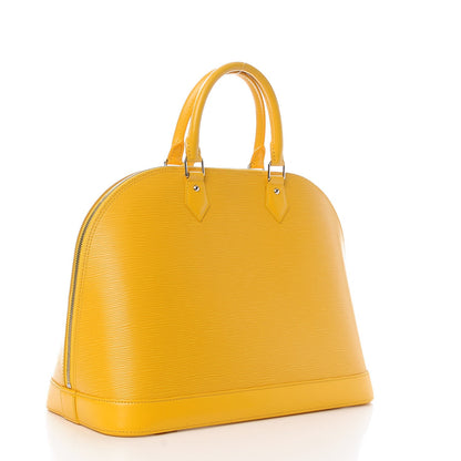 Louis Vuitton Epi Alma GM Citron 3 of 8