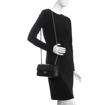 Chanel Caviar Quilted Mini Rectangular Flap Black 2 of 9