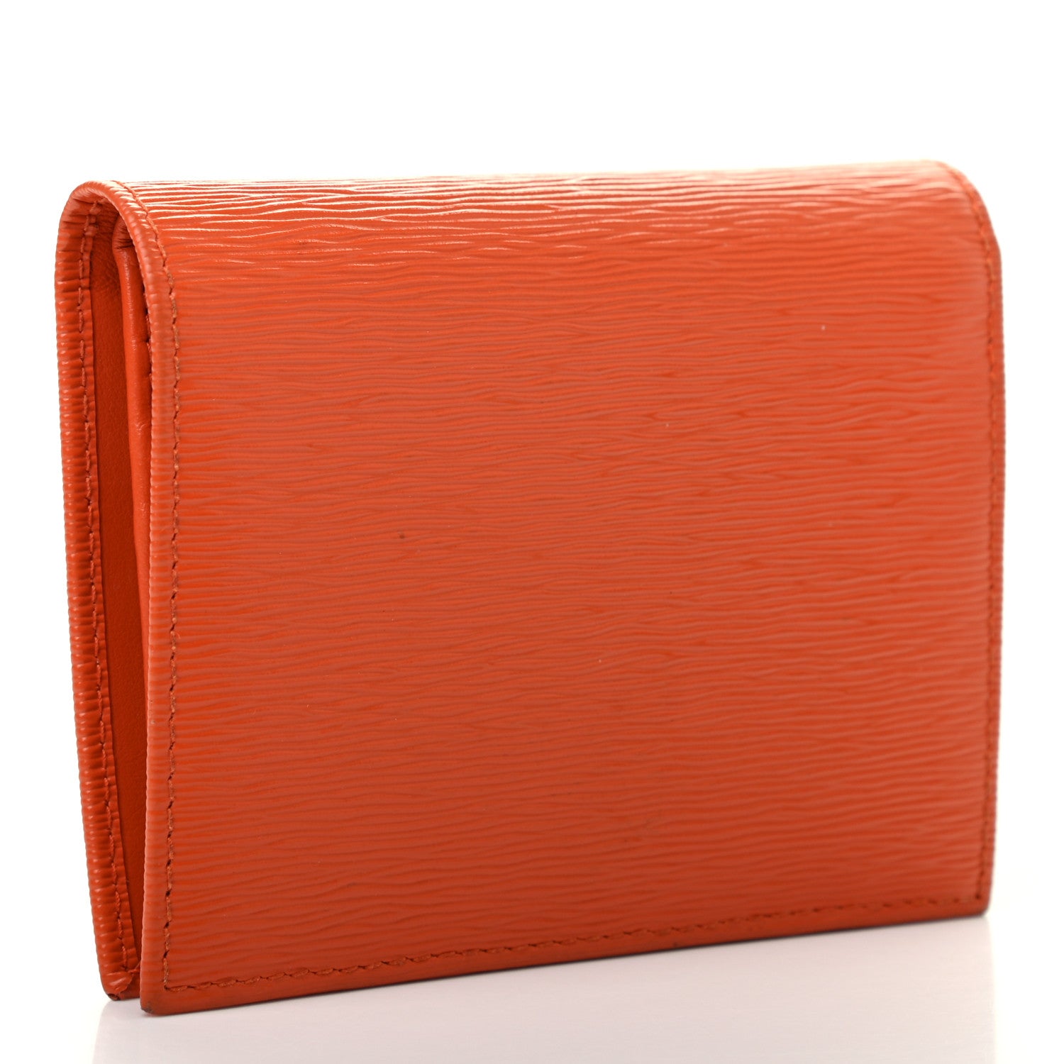 Prada Vitello Move Bifold Wallet Papaya 3 of 10