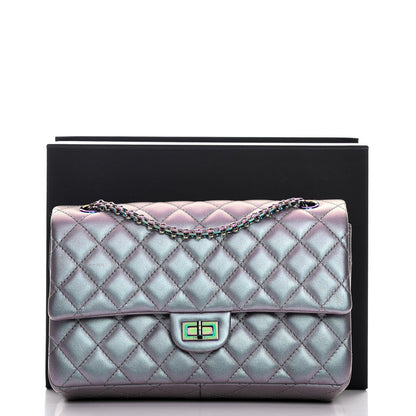 Chanel Iridescent Lambskin Quilted 2.55 Reissue 226 Flap Light Purple 9 of 9