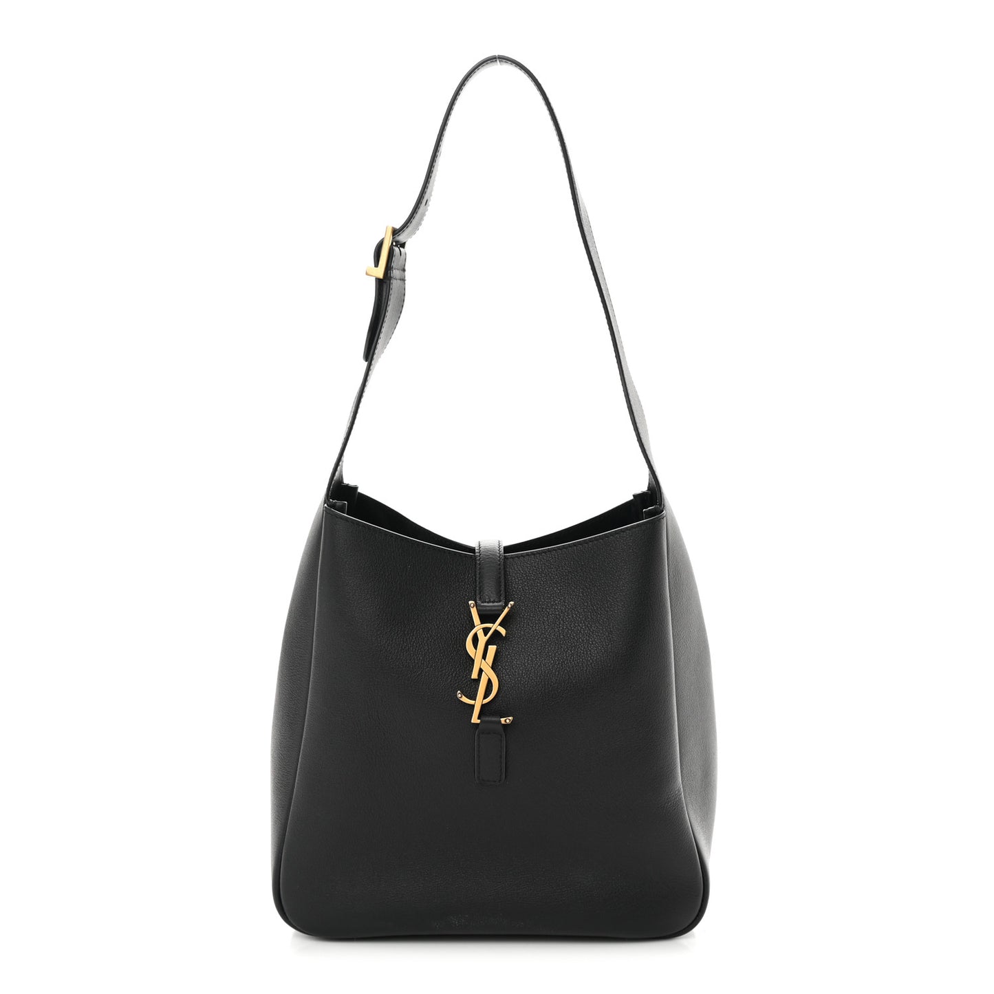 Smooth Calfskin Small Le 5 A 7 Soft Hobo Black