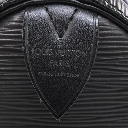 Louis Vuitton Epi Speedy 25 Black 9 of 9