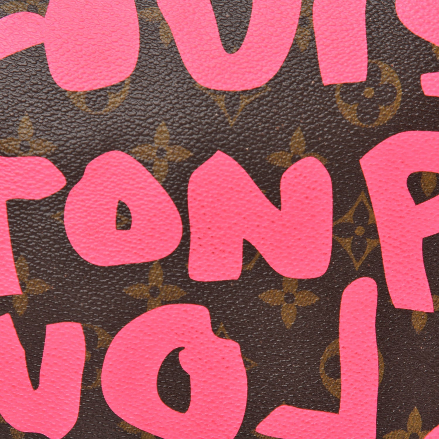 Louis Vuitton Monogram Graffiti Neverfull GM Fuchsia 8 of 15
