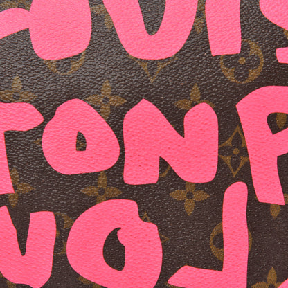 Louis Vuitton Monogram Graffiti Neverfull GM Fuchsia 8 of 15