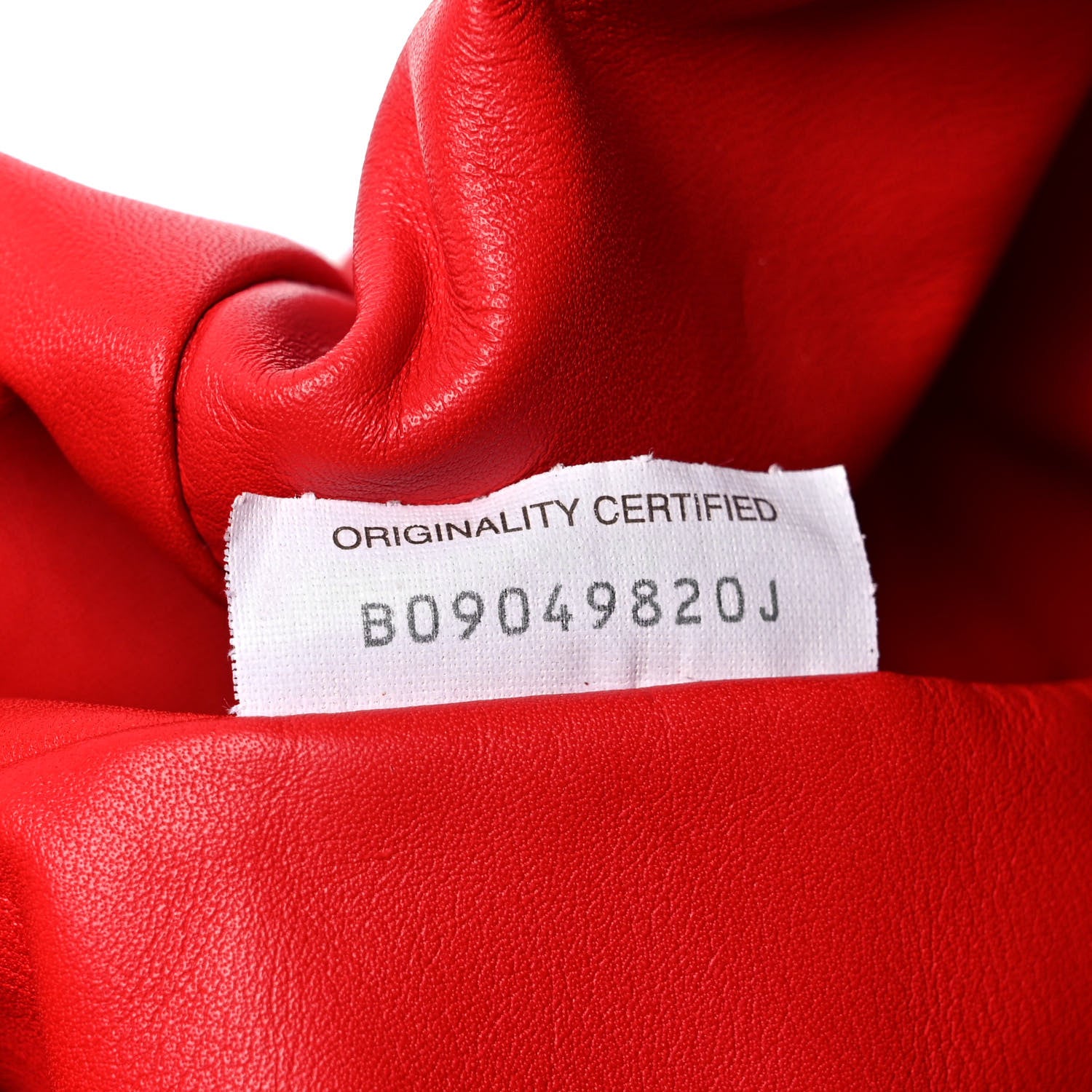 Bottega Veneta Smooth Butter Calf The Pouch Oversized Clutch Bright Red 7 of 9
