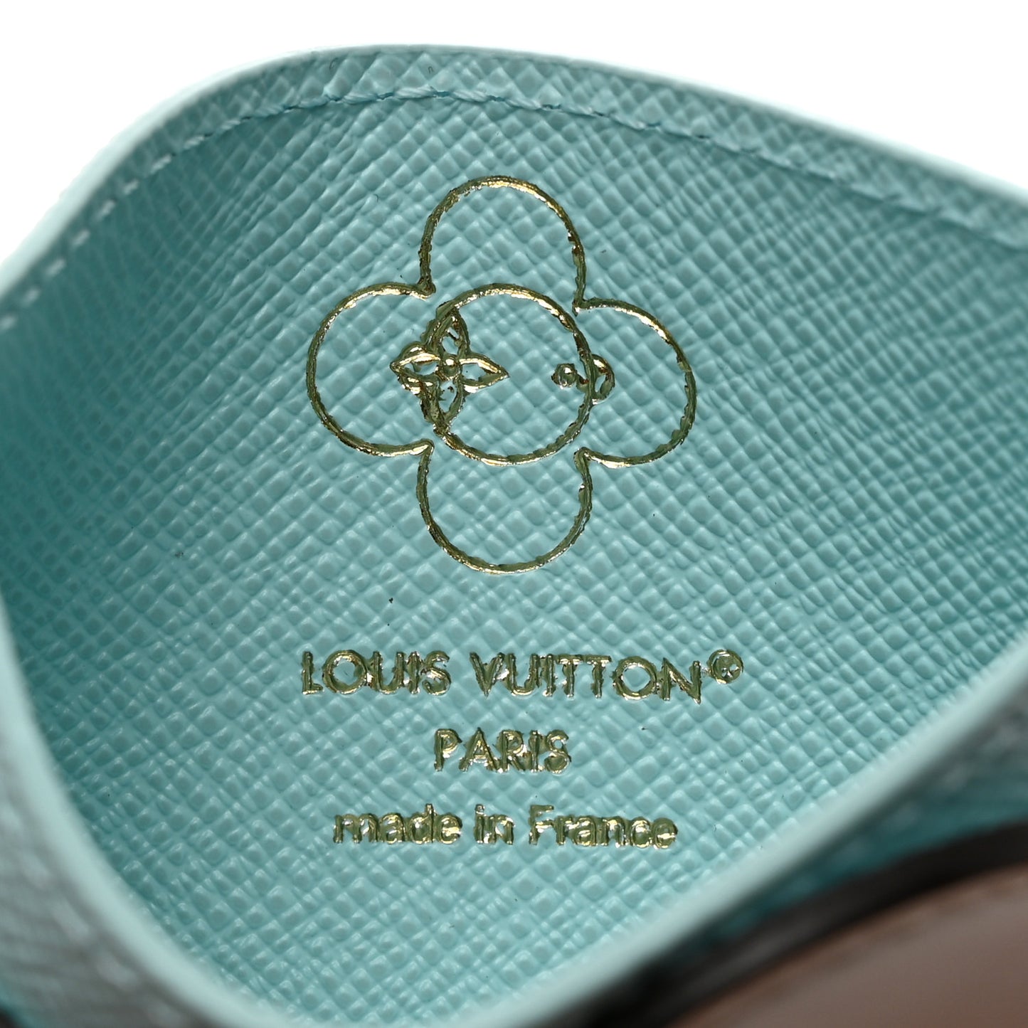 Monogram Vivienne Card Holder Animation Blue