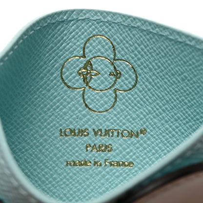 Louis Vuitton Monogram Vivienne Card Holder Animation Blue 6 of 7