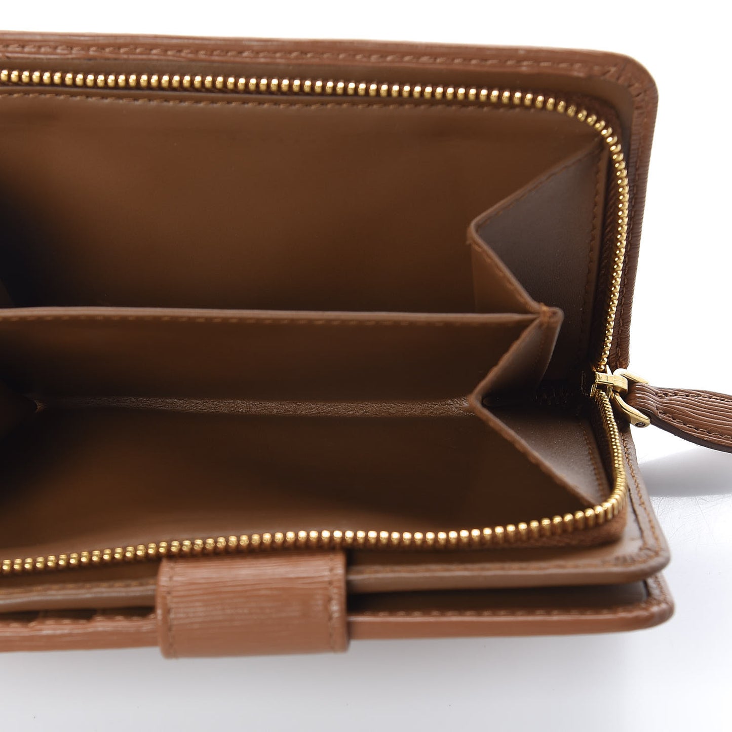 Vitello Move Compact Wallet Caramel