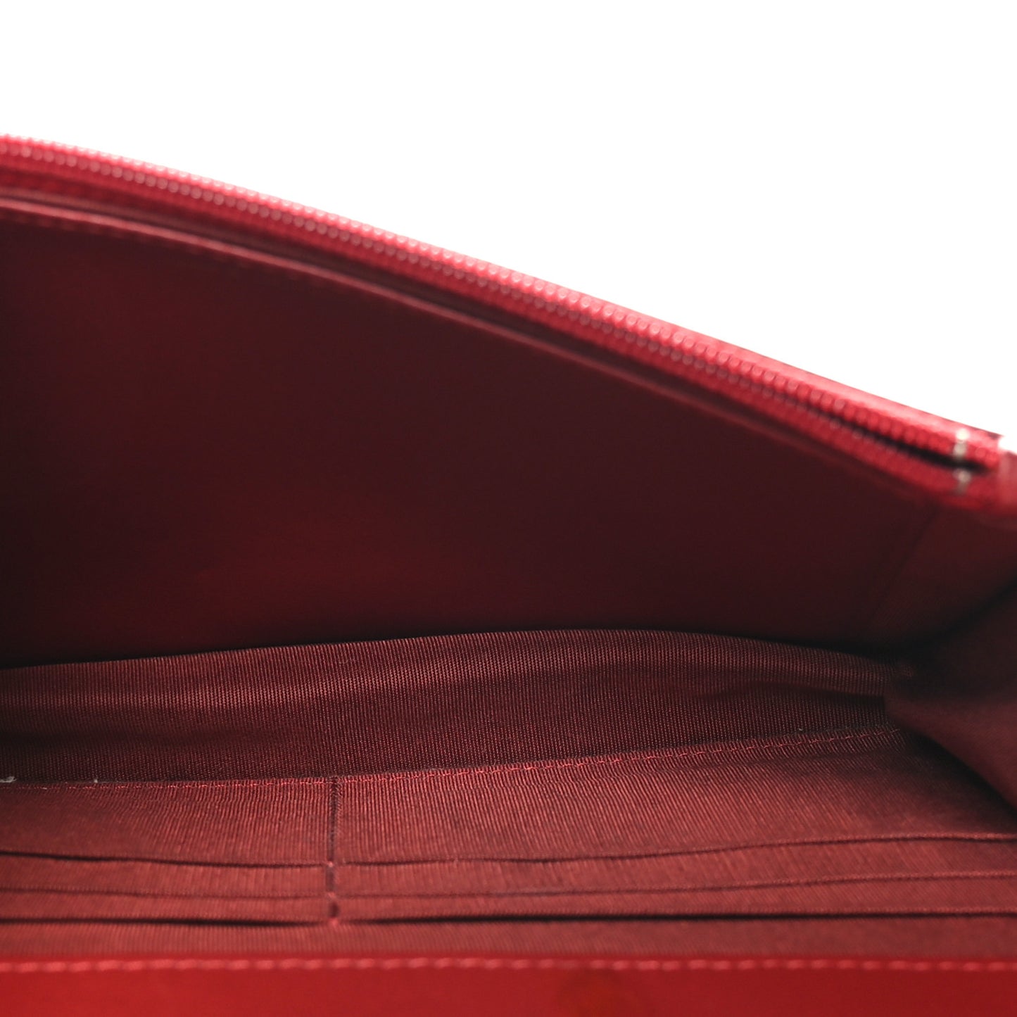 Caviar Quilted Boy Wallet On Chain WOC Red