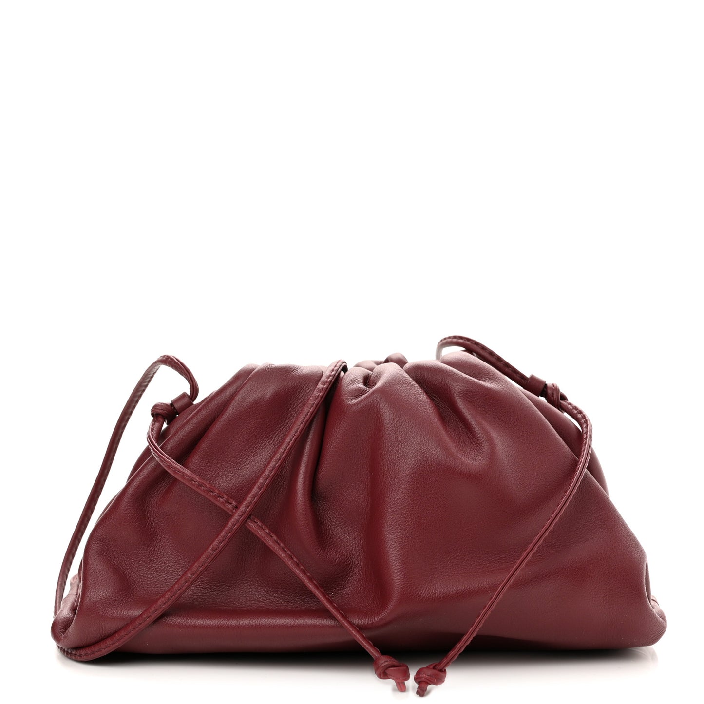 Butter Calfskin The Mini Pouch Bordeaux