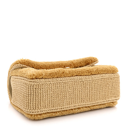 Chanel Braided Raffia Coco Beach Flap Beige 3 of 10