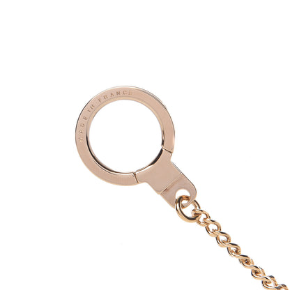 Louis Vuitton Metal Pochette Extender Key Ring Chain Gold 4 of 5
