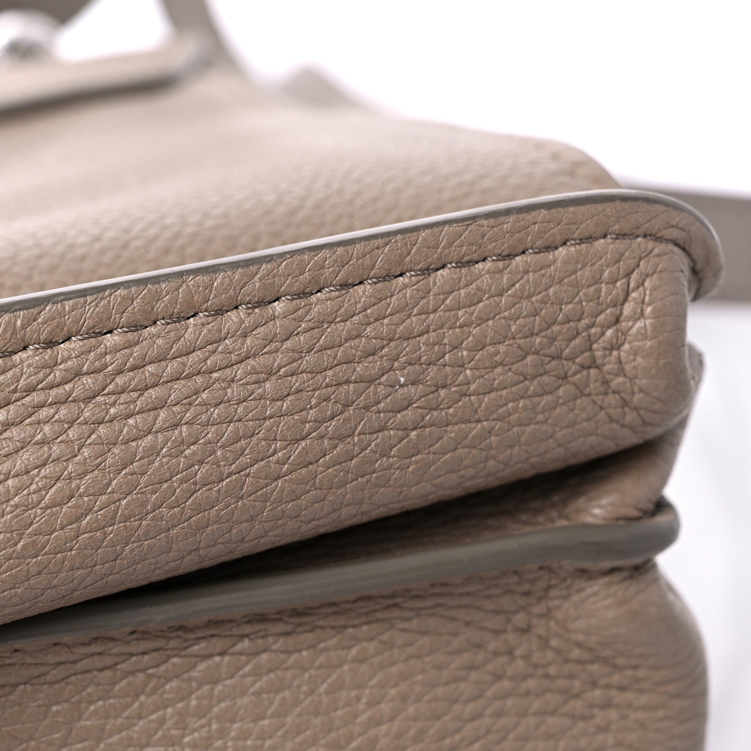 Chloe Grained Calfskin Medium Aby Day Shoulder Bag Motty Grey 11 of 11