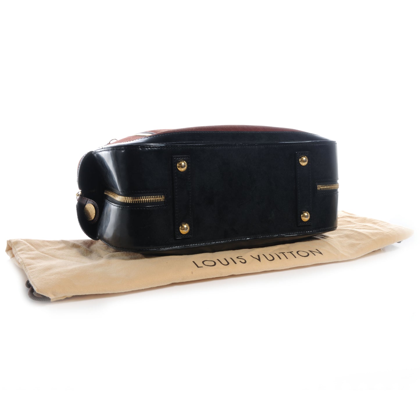 Suede Stamped Havane Bowler GM Brun