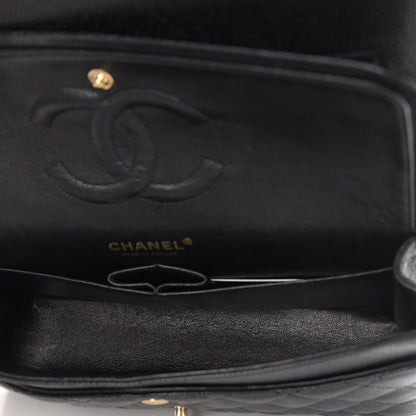 Chanel Caviar Quilted Medium Double Flap Black 5 of 11
