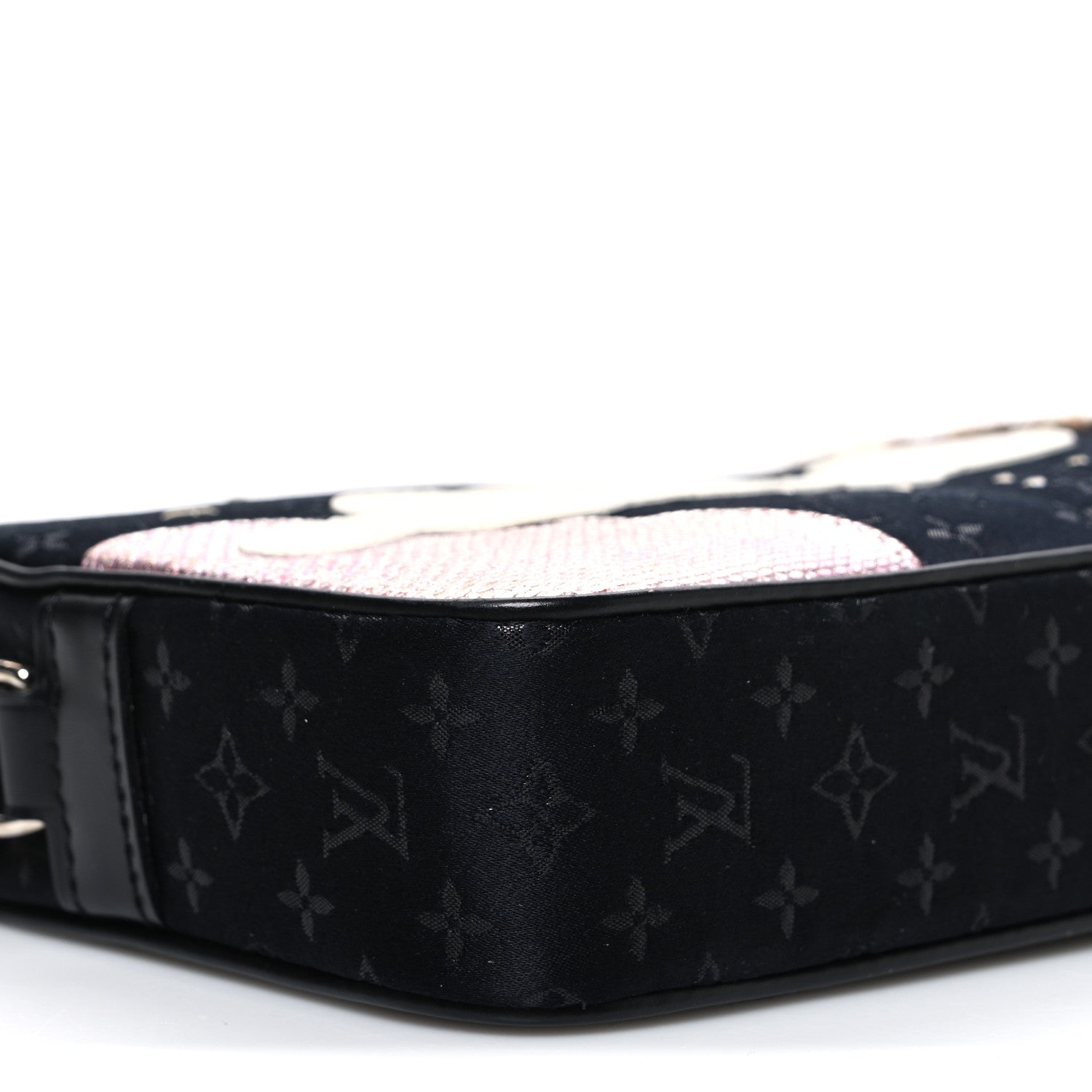 Louis Vuitton Satin Mini Monogram Conte De Fees Pochette Black 9 of 10