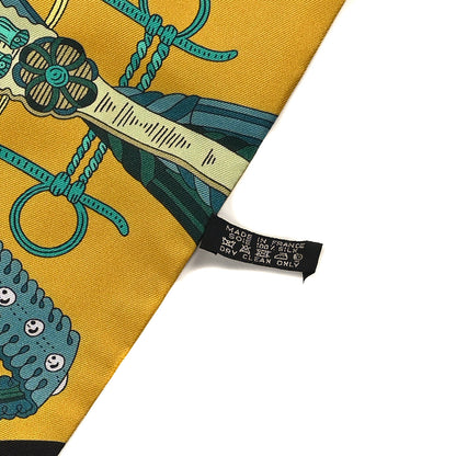 Hermes Silk Bouquet Selliers Maxi Twilly 4 of 4