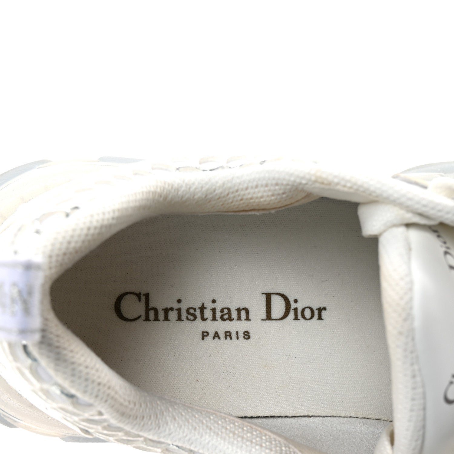 Christian Dior Technical Fabric Rubber Oblique Dior Vibe Sneakers 38 Gray 8 of 9