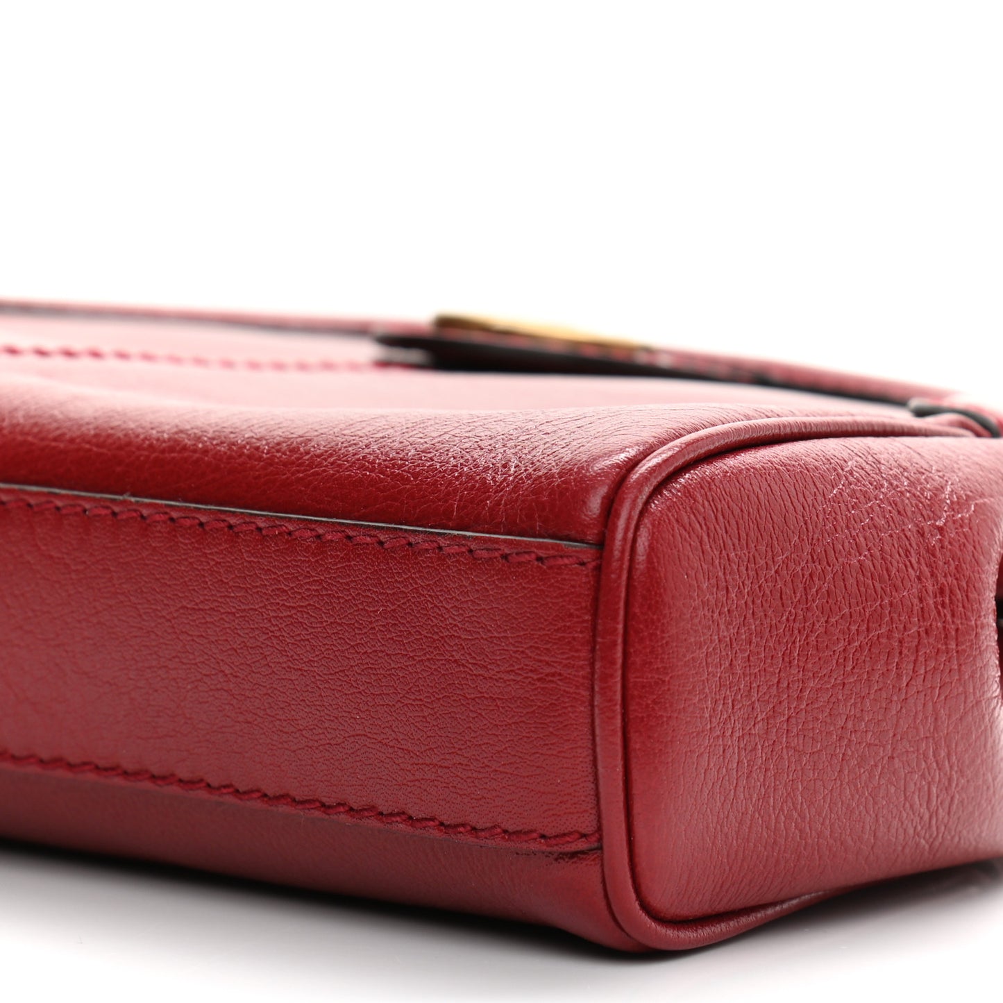 Piuma Lux Calfskin Small Re(Belle) Crossbody Bag Romantic Cerise