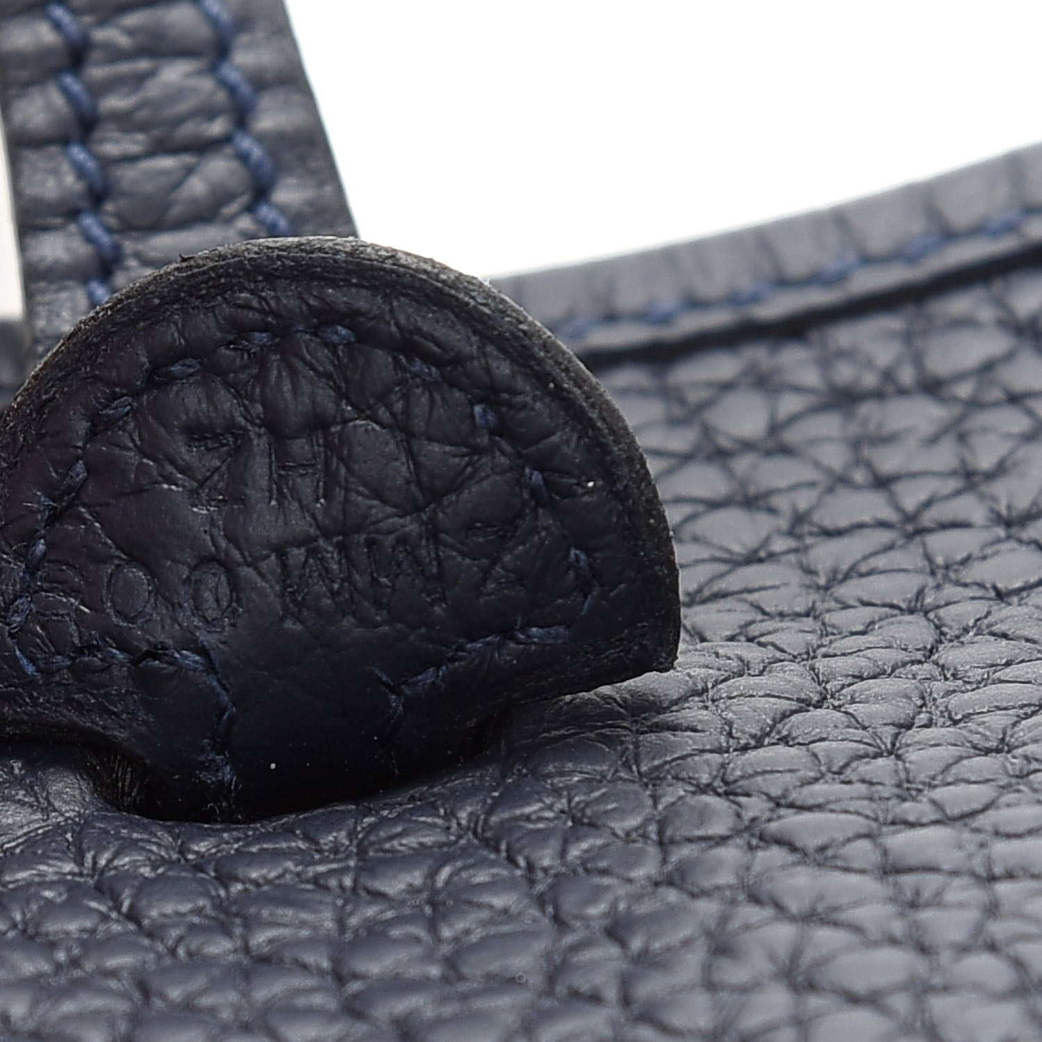 Hermes Taurillon Clemence Evelyne TPM Bleu Nuit 7 of 9