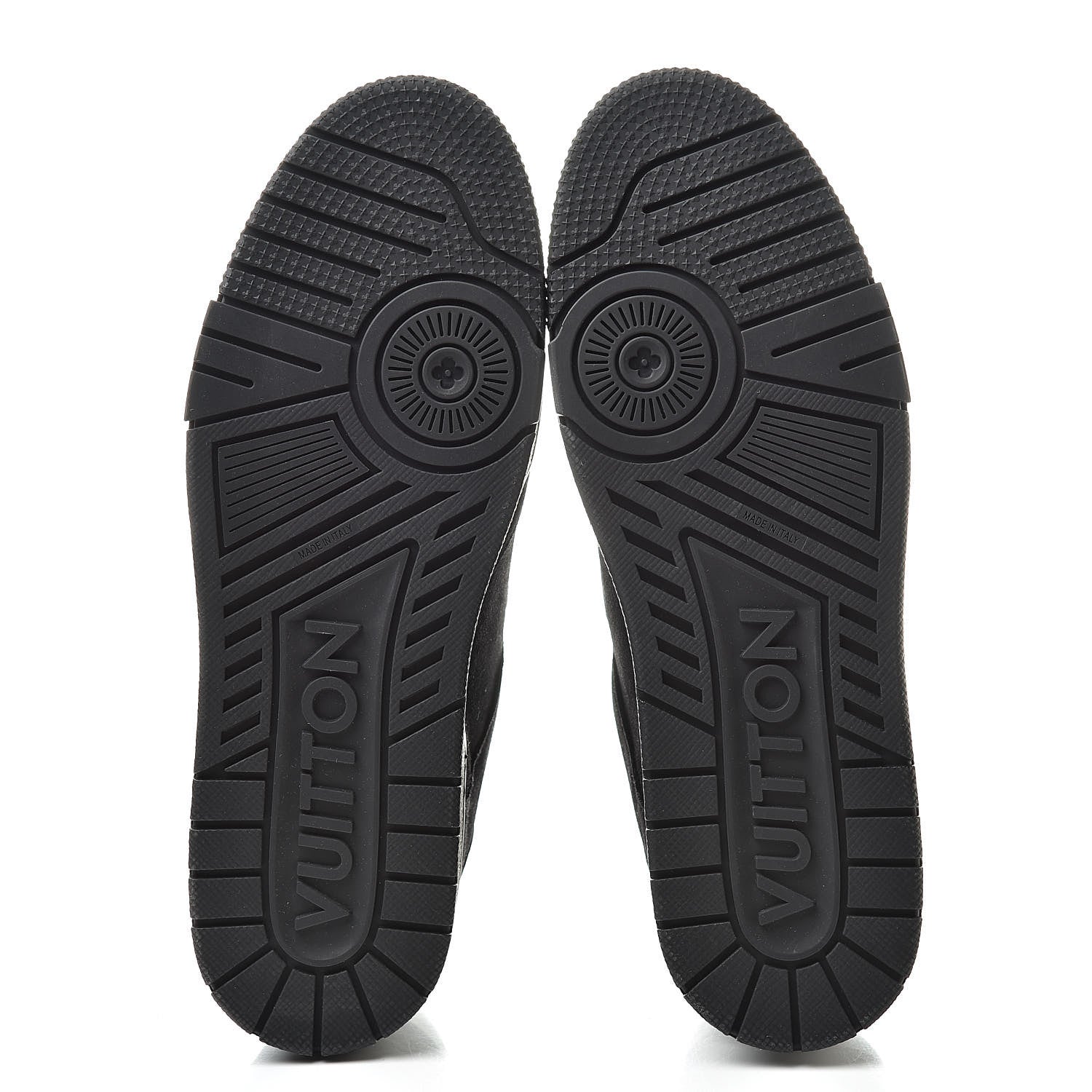 Louis Vuitton Suede Uniform Sneakers 9.5 Black 6 of 10