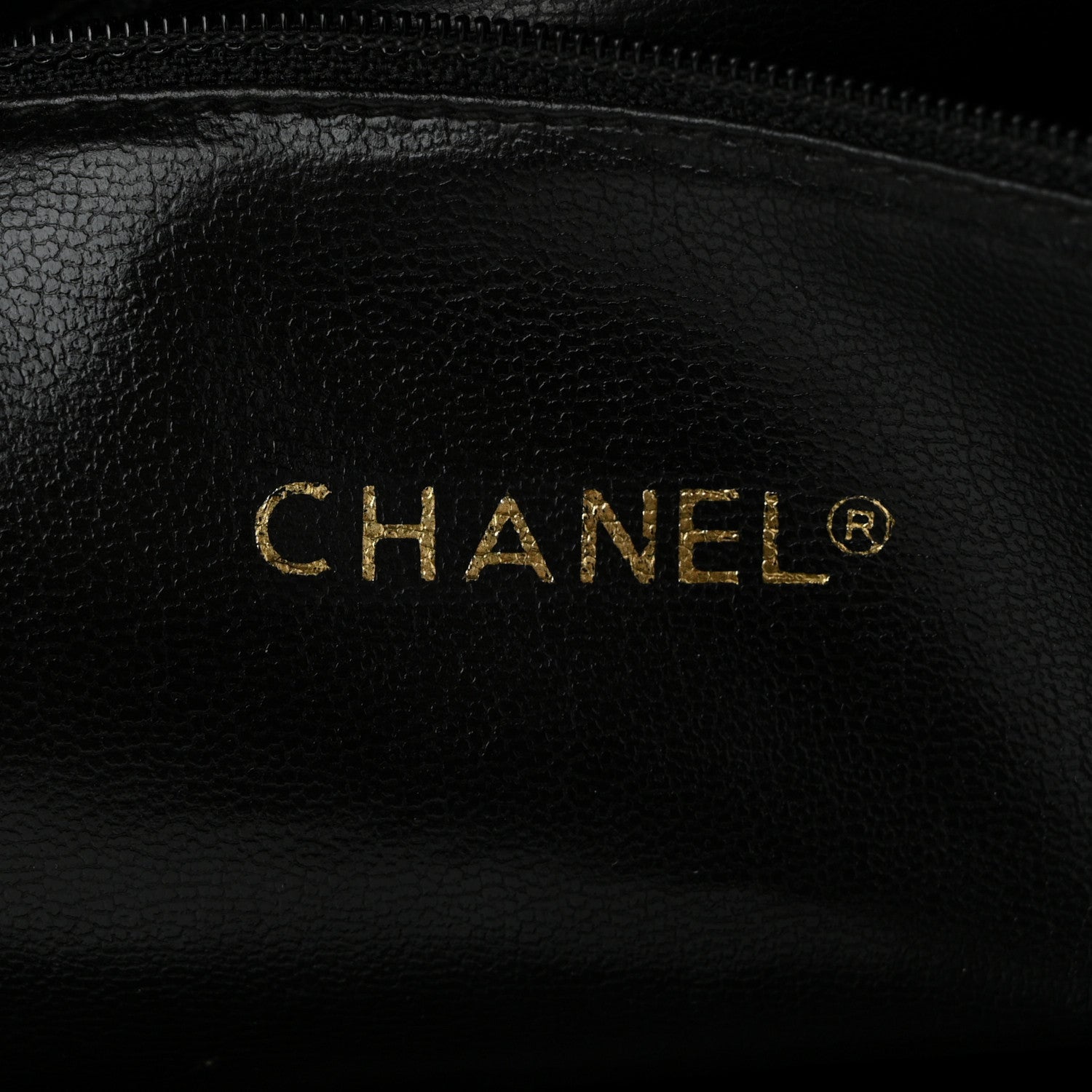 Chanel Lambskin Shopping Tote Black 6 of 12