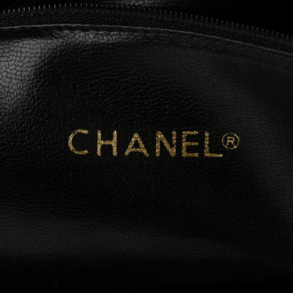 Chanel Lambskin Shopping Tote Black 6 of 12