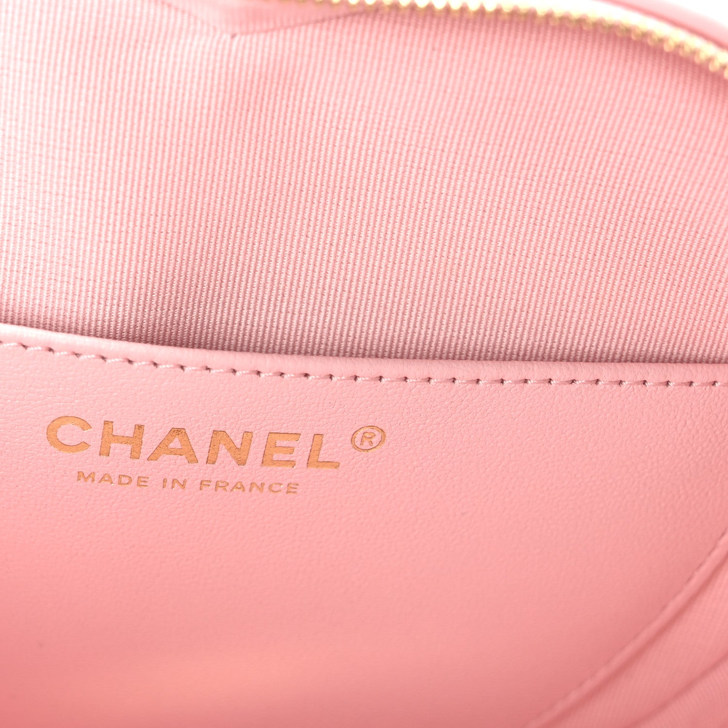 Chanel Lambskin Quilted Large CC In Love Heart Bag Light Pink 6 of 10