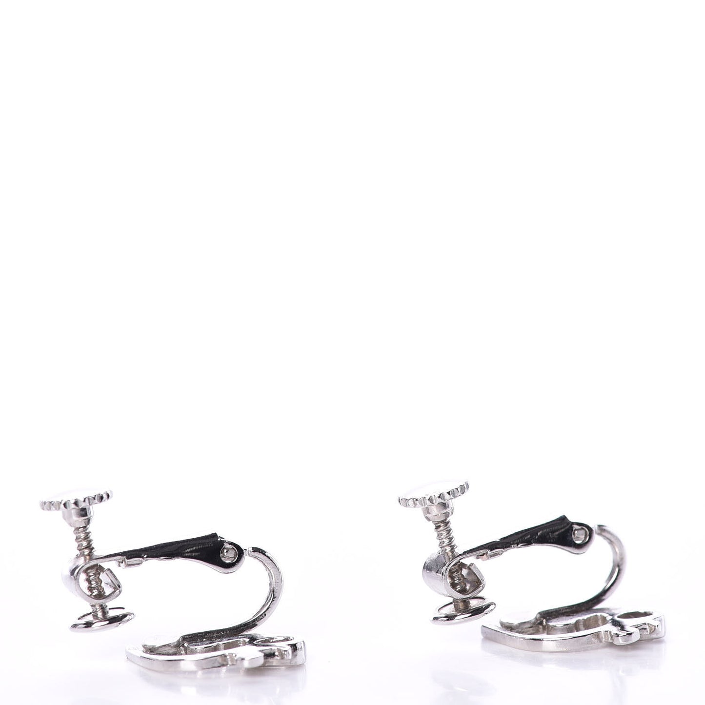 Logo Earrings Silver