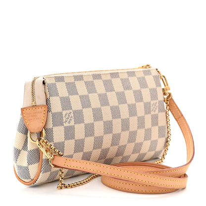 Louis Vuitton Damier Azur Eva Clutch 3 of 12
