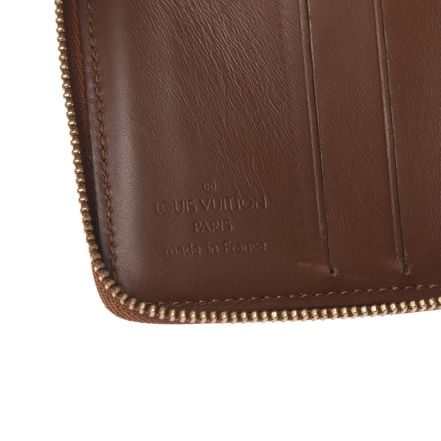 Vernis Broome Zip Wallet Bronze