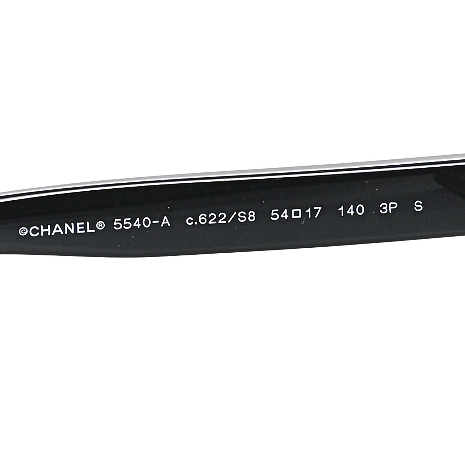 Chanel Acetate Butterfly Sunglasses 5540-A Black 5 of 6