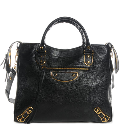 Balenciaga Chevre Metallic Edge Velo Black 1 of 9