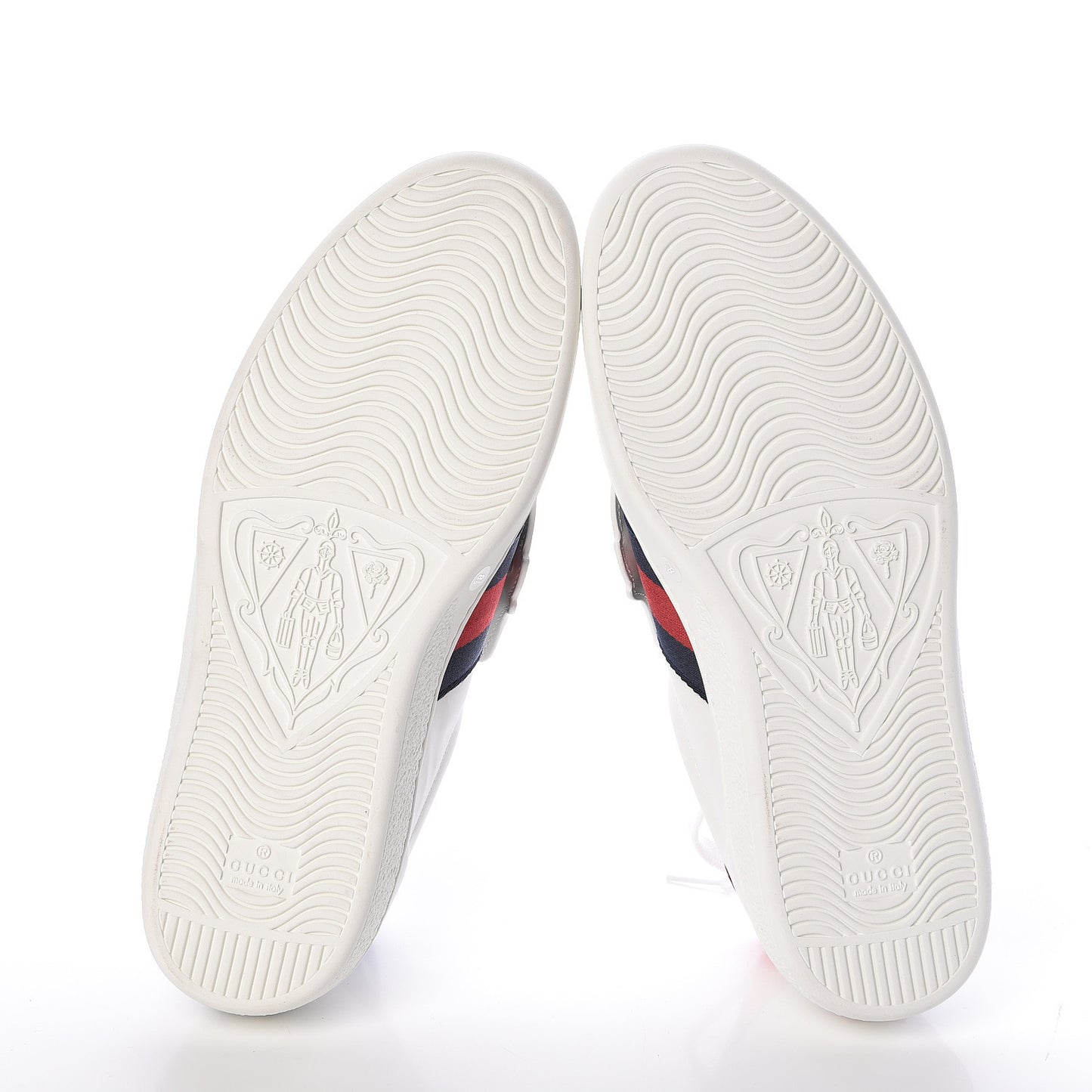 Calfskin Ayers Web Angry Cat Embroidered Mens Ace Sneakers 8.5 White