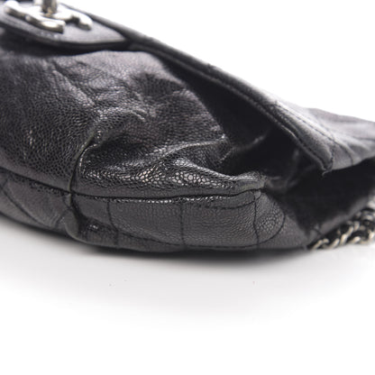 Chanel Caviar Quilted Medium Elastic Flap Black 6 of 12