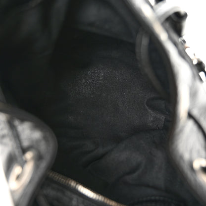 Balenciaga Agneau Arena Le Cagole Bucket Bag XS Black 5 of 10