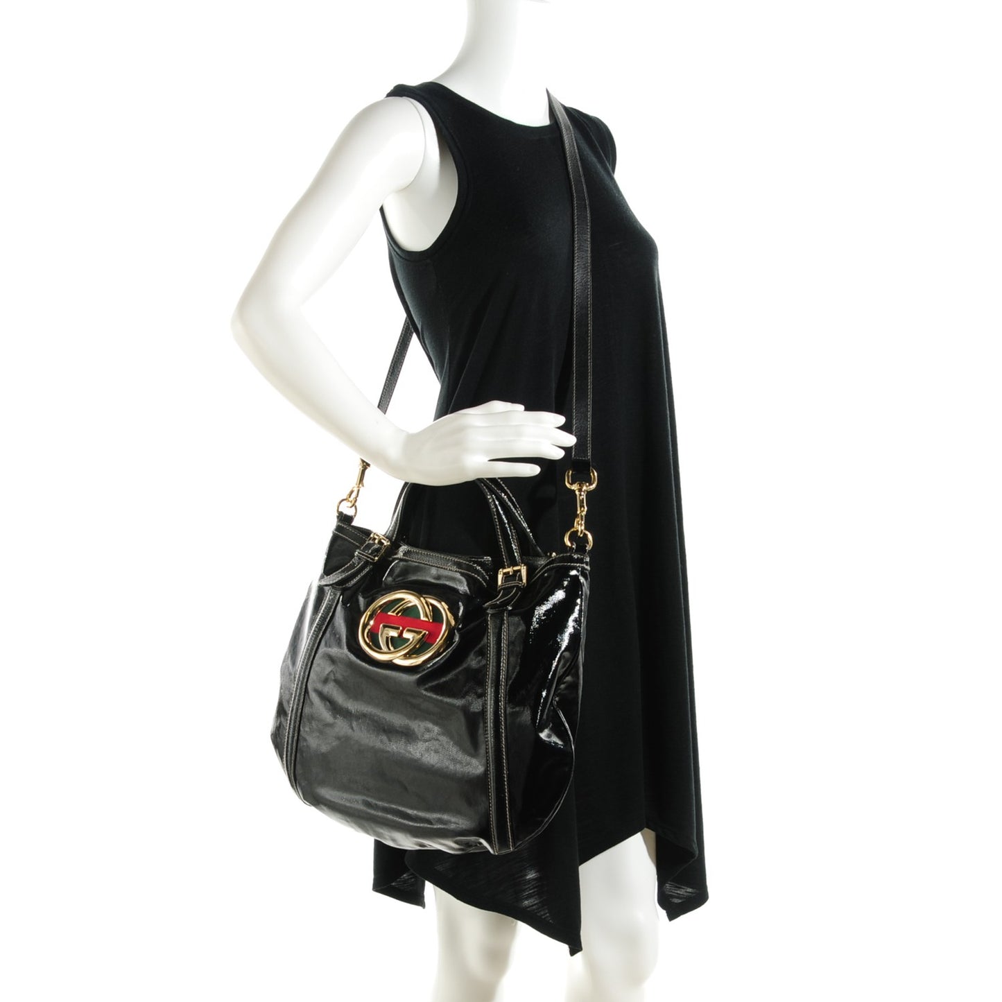 Dialux Medium Britt Tote Black