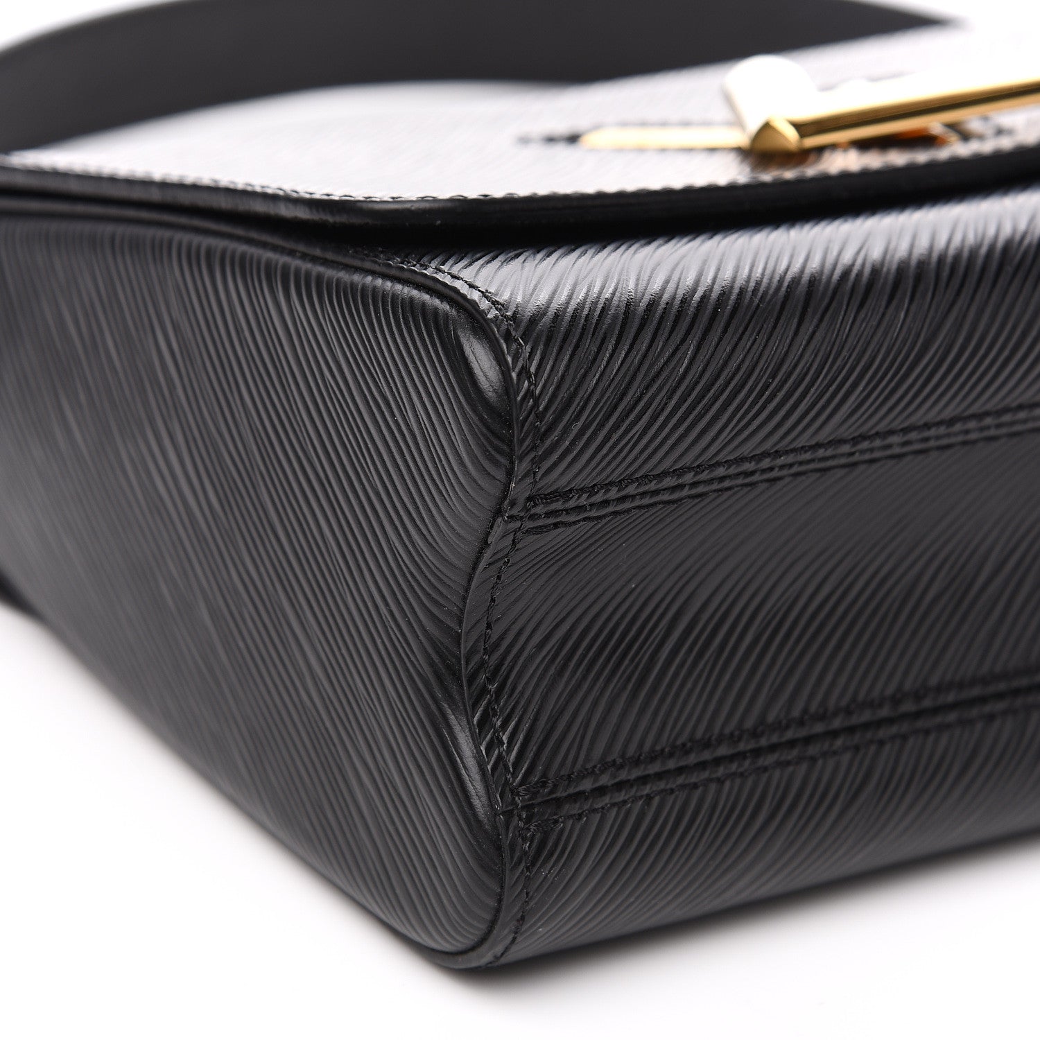 Louis Vuitton Epi Twist Shoulder Bag MM Black 7 of 8