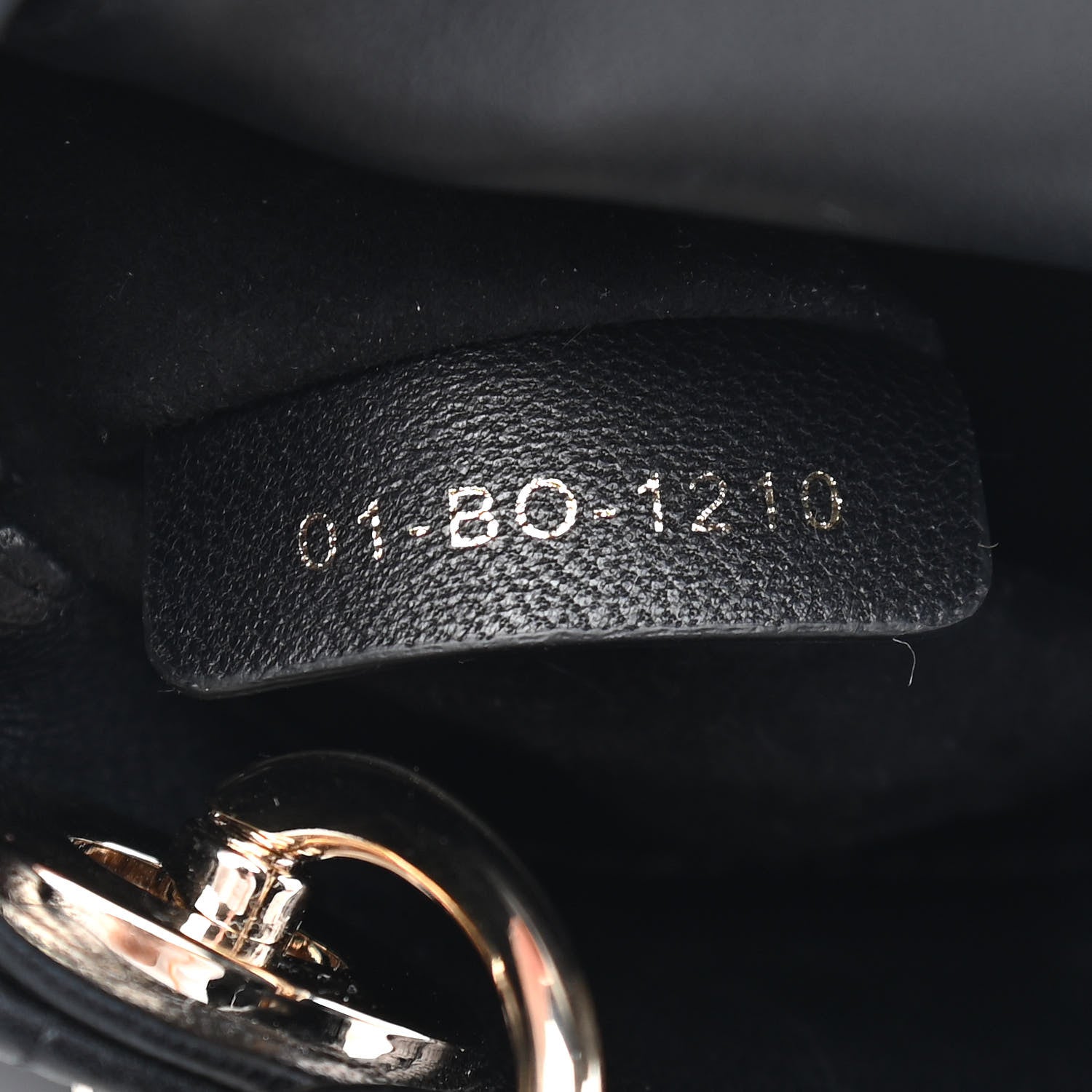 Christian Dior Lambskin Cannage Micro Lady Dior Black 6 of 8