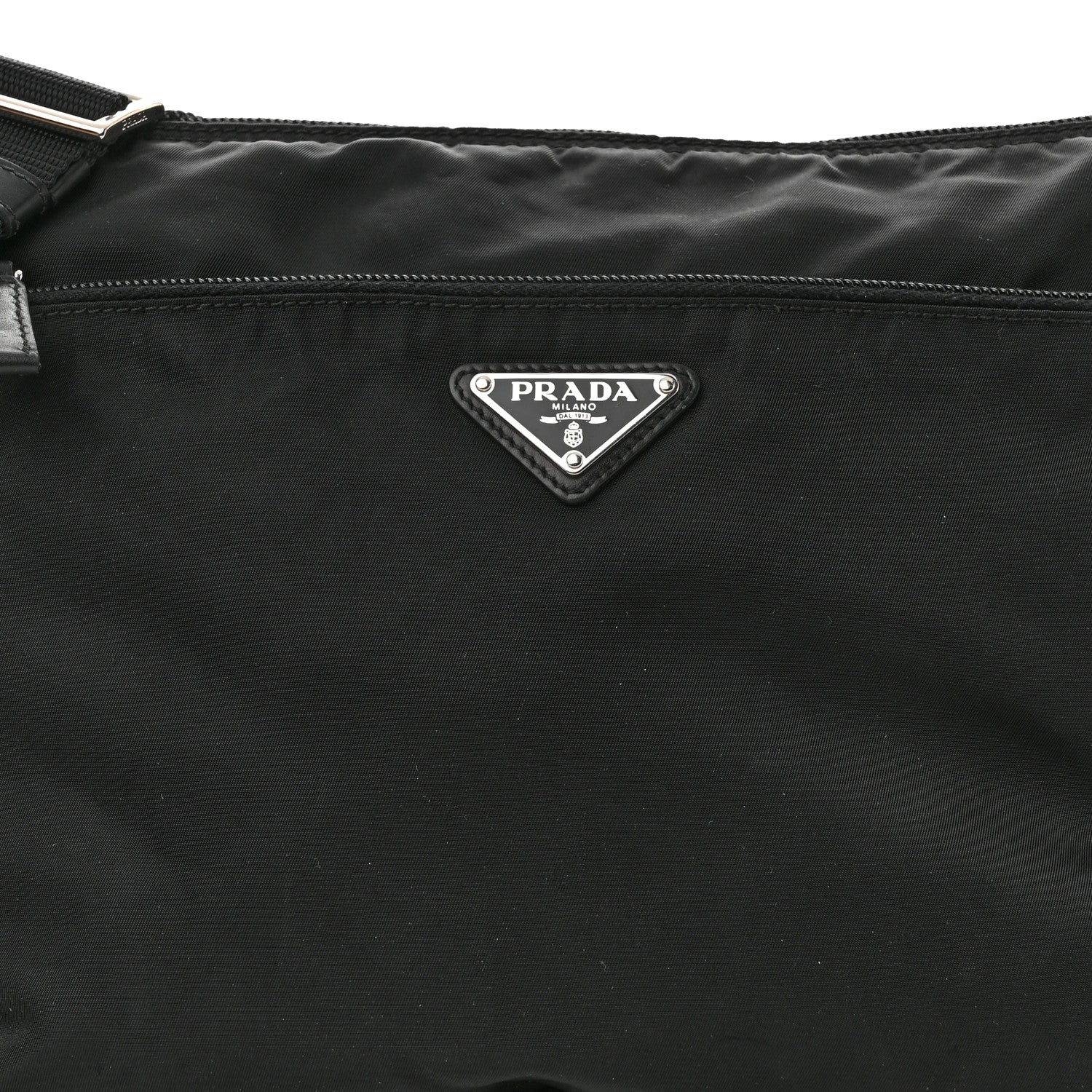 Prada Tessuto Nylon Crossbody Bag Black 8 of 10