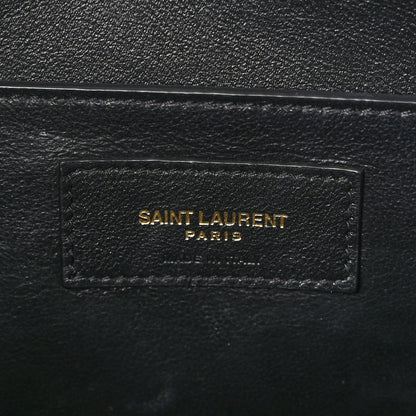 Saint Laurent Smooth Calfskin Manhattan Shoulder Bag Black 6 of 11
