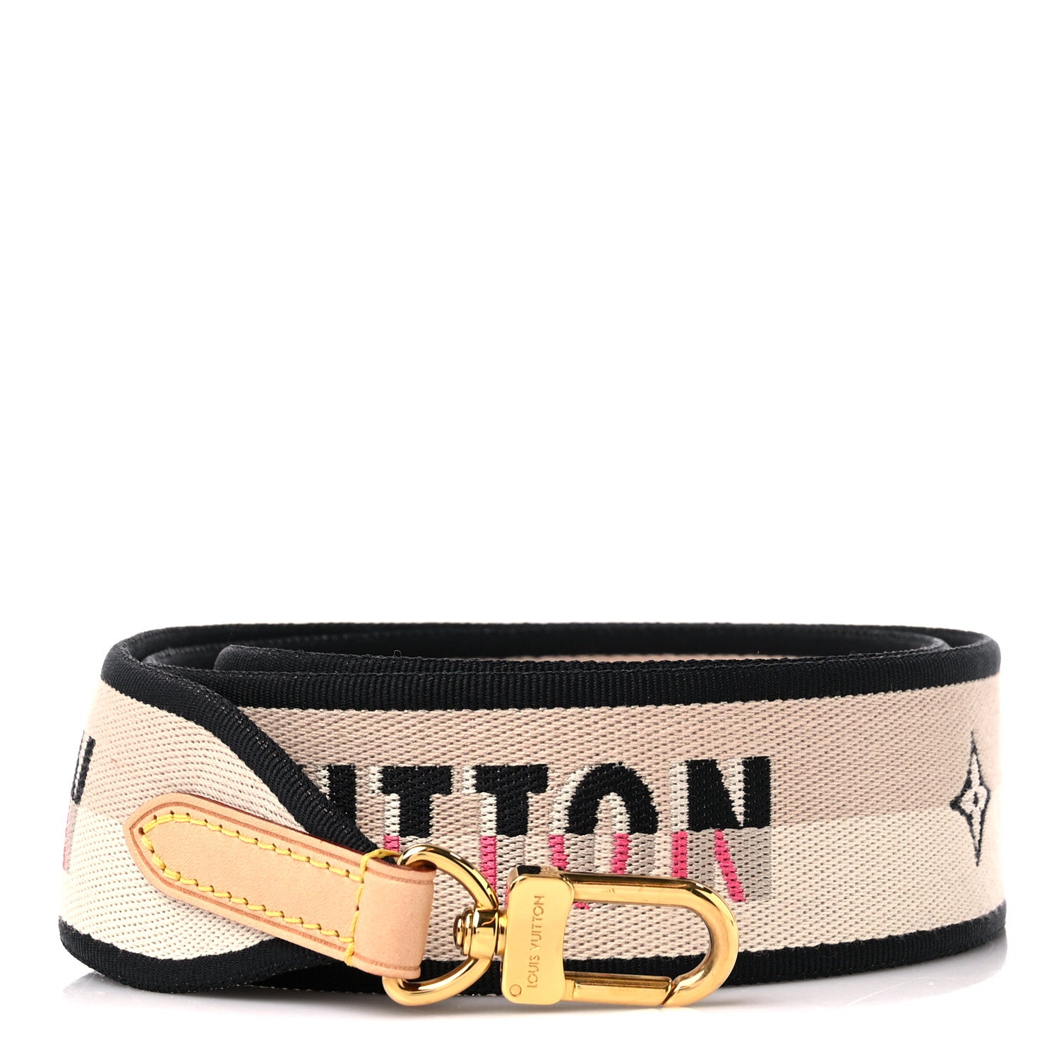 Louis Vuitton Jacquard Speedy Bandouliere 20 Shoulder Strap Black 1 of 4
