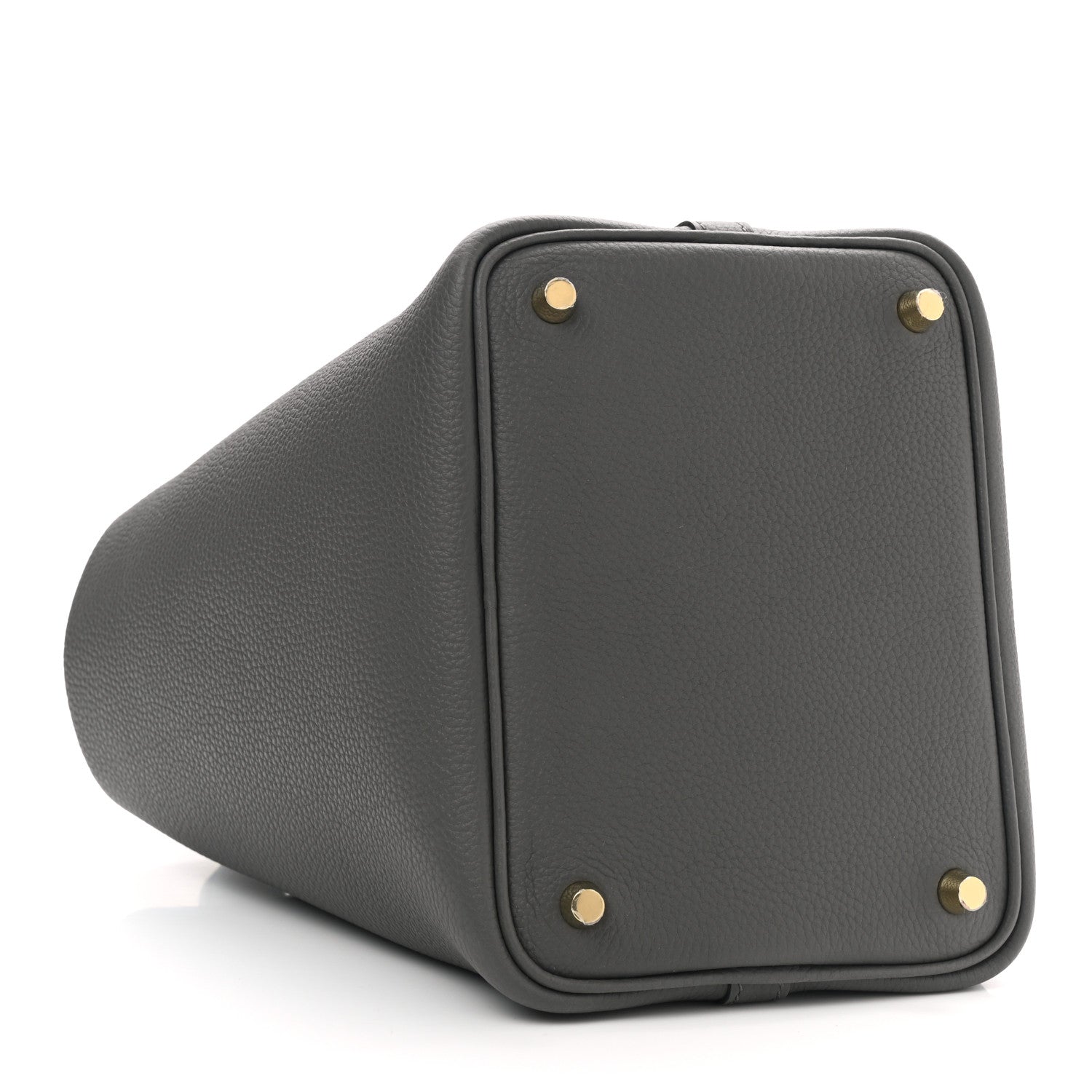 Hermes Taurillon Maurice Picotin Lock 18 PM Graphite 1122288