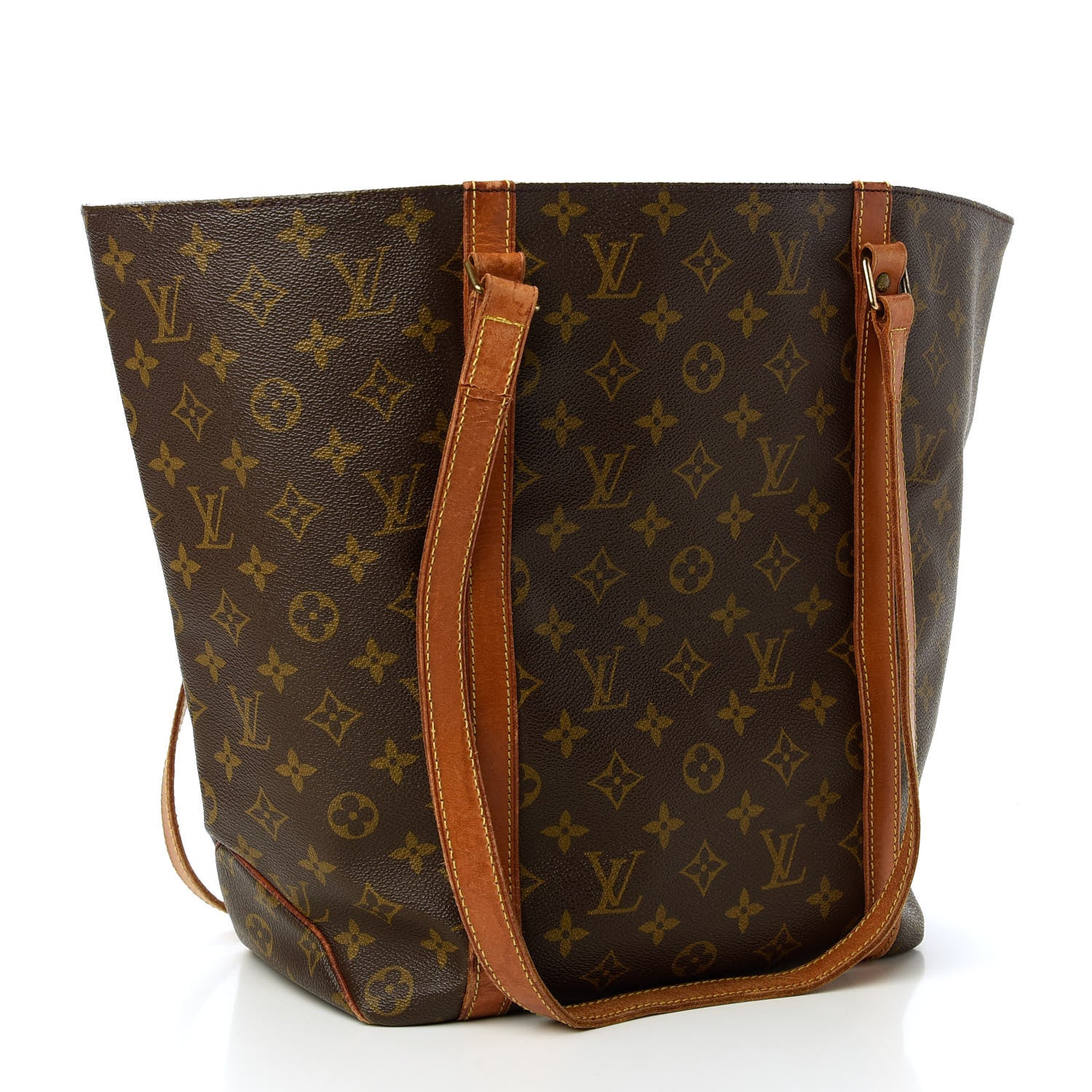 Louis Vuitton Monogram Sac Shopping Tote 3 of 12