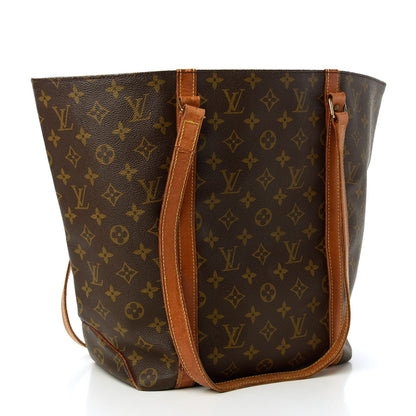 Louis Vuitton Monogram Sac Shopping Tote 3 of 12