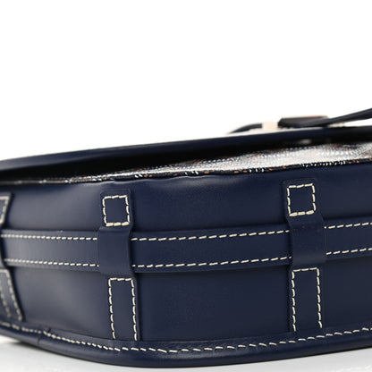 Goyard Goyardine Belvedere II PM Messenger Bag Navy 8 of 9