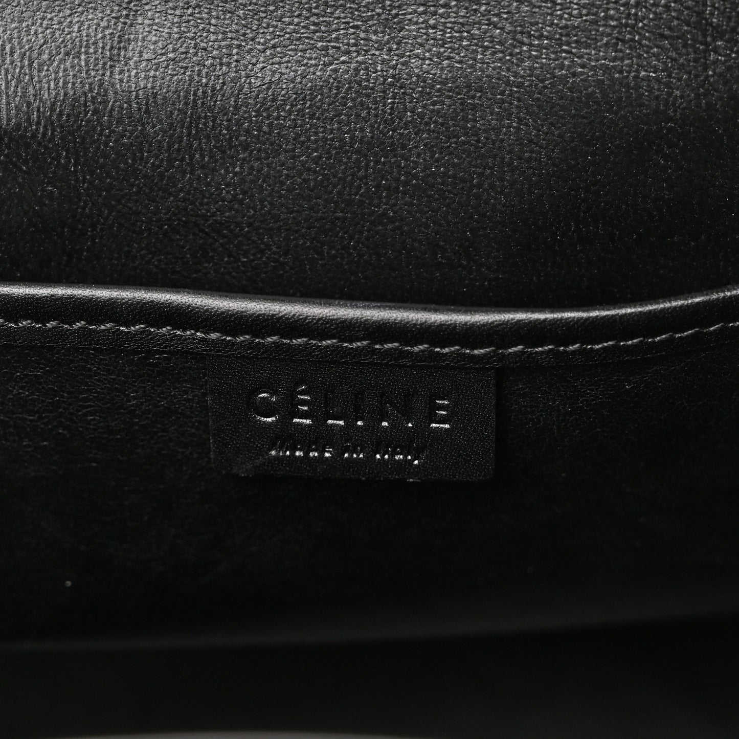 Drummed Calfskin Nano Tri-Color Luggage Antarctic
