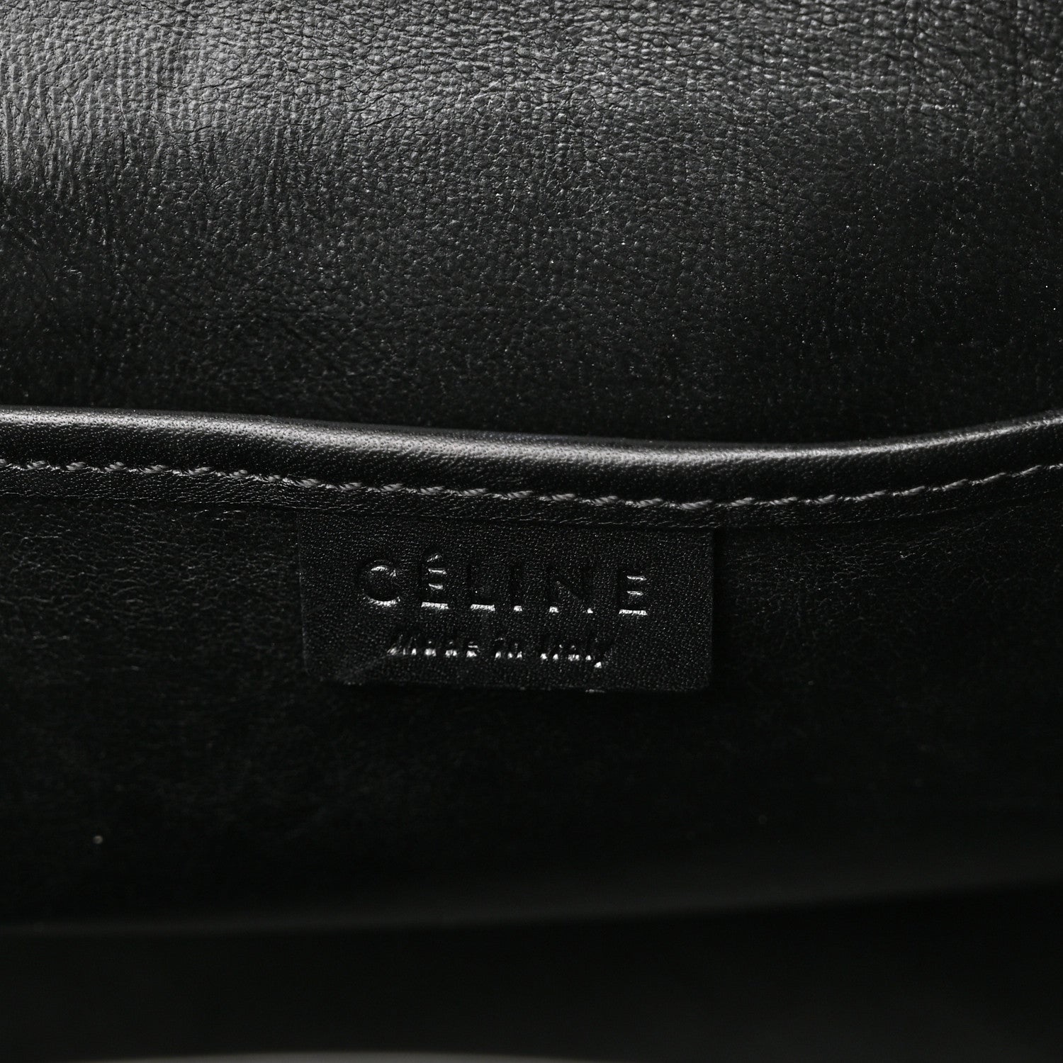 Celine Drummed Calfskin Nano Tri-Color Luggage Antarctic 6 of 15